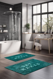 Mijölnir Juego de alfombrillas de baño CT-5401 Multicolor